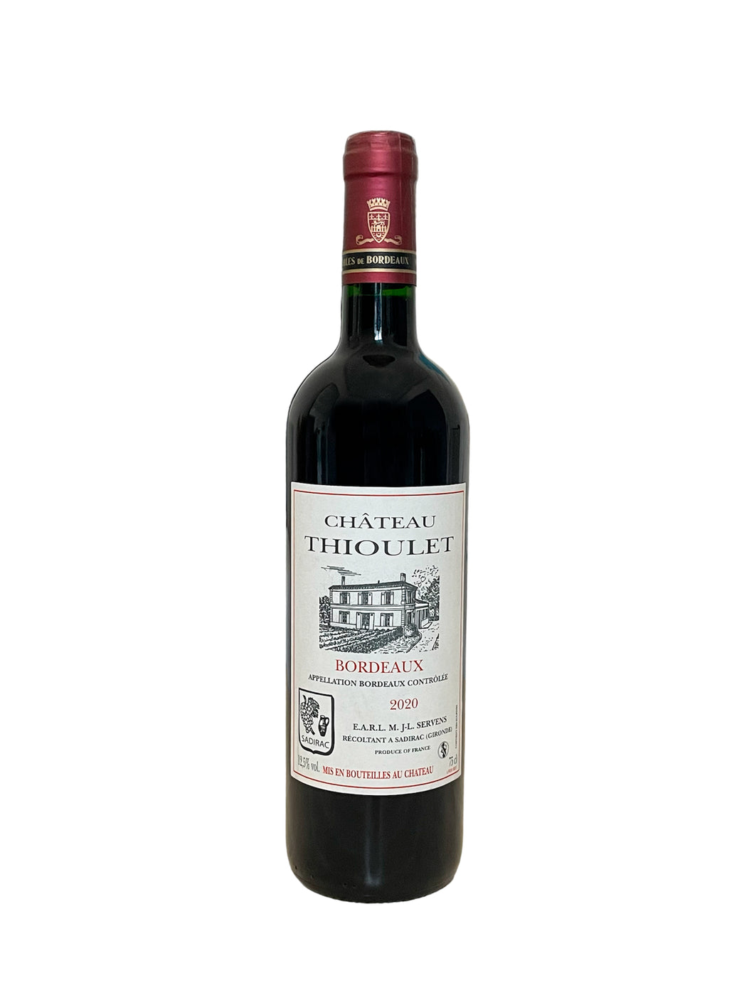 Château Thioulet - Bordeaux Rouge 2020
